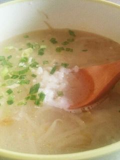 もやしナムルの中華粥-レシピのメイン写真