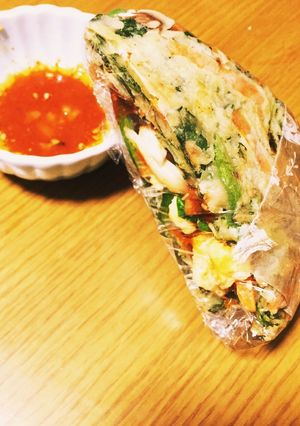 邪道?!チヂミサンド-レシピのメイン写真