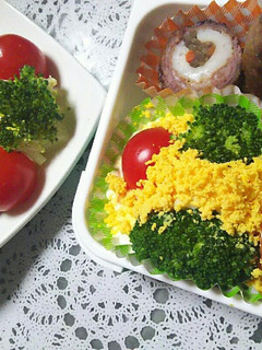 ★お弁当★ポテサラDeミモザサラダ★-レシピのメイン写真