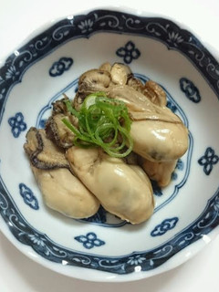 調味料1つ!たった3分で♡牡蠣のポン酢煮-レシピのメイン写真