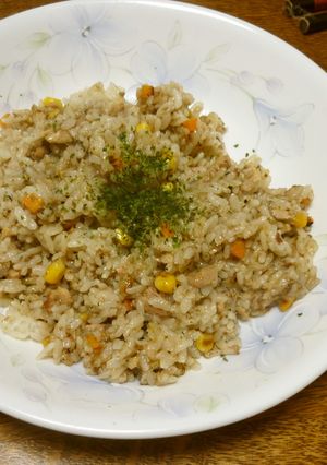 超簡単!包丁不使用!サンマ缶詰チャーハン-レシピのメイン写真