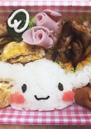 シナモンのキャラ弁-レシピのメイン写真