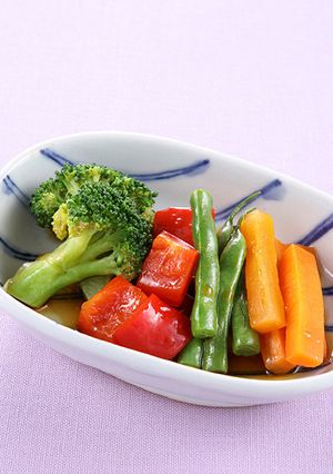 お弁当の一品に！温野菜の和サラダ-レシピのメイン写真