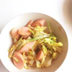 野菜炒め（魚肉味噌）-レシピのメイン写真