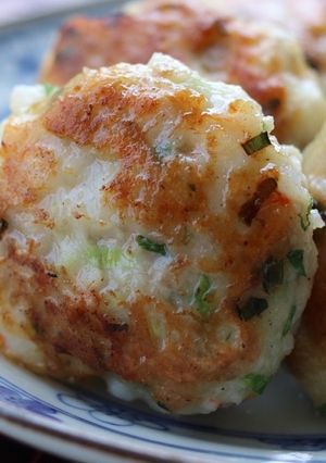 海老・はんぺん・豚ひき肉のプリッと焼き-レシピのメイン写真