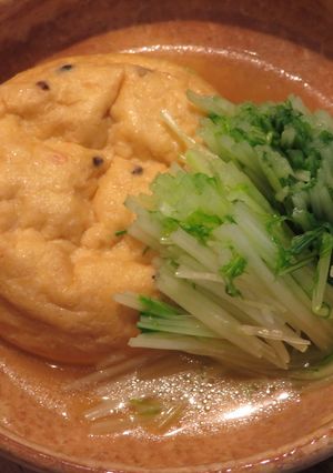 飛竜頭と水菜のあっさり煮-レシピのメイン写真