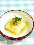 たまご豆腐に、もやし&エノキ♪