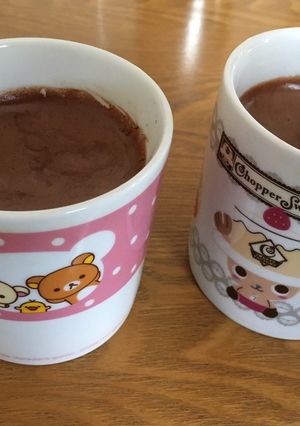 材料少ない！チョコなしなのにチョコムース-レシピのメイン写真