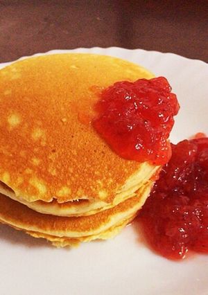 ホットケーキ-レシピのメイン写真