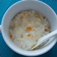 離乳食中期☆ホワイトソースでドリア風お粥