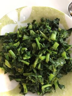 もったいない!母の味!簡単大根葉炒め-レシピのメイン写真