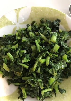 もったいない！母の味！簡単大根葉炒め-レシピのメイン写真