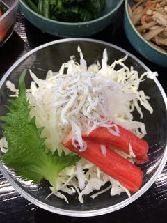 サラダにしらす-レシピのメイン写真