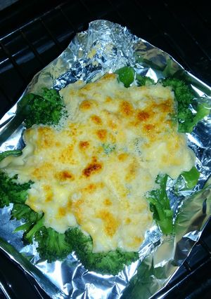 魚焼きグリルdeブロッコリー焼き♪-レシピのメイン写真
