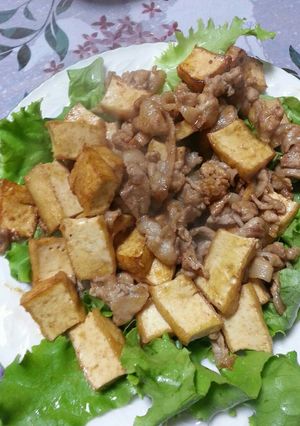 豚バラ厚揚げ炒め☆-レシピのメイン写真