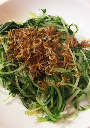 じゃこと水菜の簡単サラダ-レシピのメイン写真