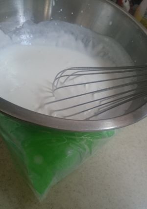 暑い日でも楽々♪私の生クリームの泡立て方-レシピのメイン写真