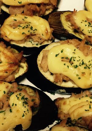 簡単！ナスとツナのオーブン焼き-レシピのメイン写真