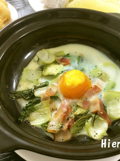ちんげん菜ココット-レシピのメイン写真