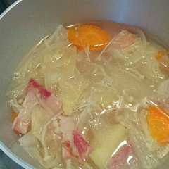 ベーコンと野菜のざっくりスープ-レシピのメイン写真