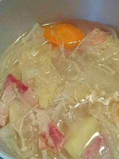 ベーコンと野菜のざっくりスープ-レシピのメイン写真