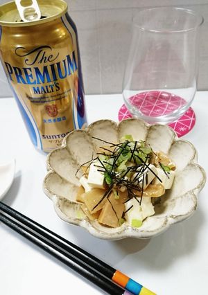ザーサイとメンマとクリチの簡単和え物-レシピのメイン写真