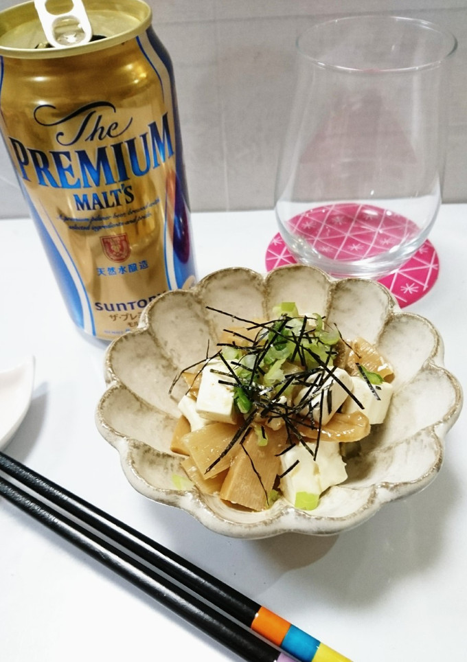 ザーサイとメンマとクリチの簡単和え物-レシピのメイン写真