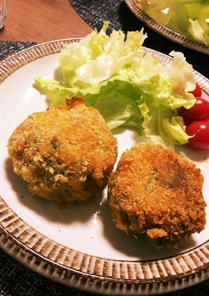 ♡かぼちゃのチーズコロッケ♡-レシピのメイン写真