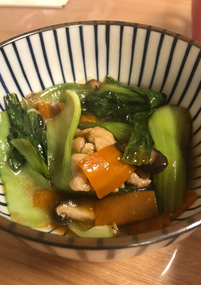 簡単★豚肉と青梗菜のオイスター醤油炒め-レシピのメイン写真