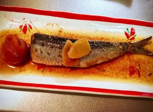 圧力鍋で骨まで美味しい♪イワシ明太の梅煮-レシピのメイン写真