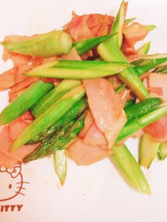 アスパラベーコン バター炒め-レシピのメイン写真