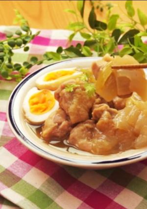 鶏肉と玉ねぎのトロトロ煮込み-レシピのメイン写真