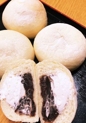 ふわふわ☆ホイップあんぱん！-レシピのメイン写真