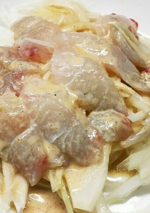 クロダイごまだれソース-レシピのメイン写真