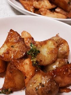 時短~鶏むね肉と新じゃがのポン照り焼き-レシピのメイン写真