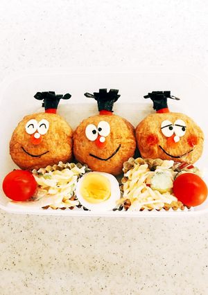 キャラ弁＊お稲荷さんで コロ助なり〜＊-レシピのメイン写真