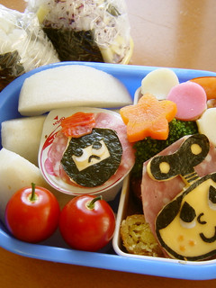 ぜんまいざむらい☆豆丸弁当(キャラ弁)-レシピのメイン写真