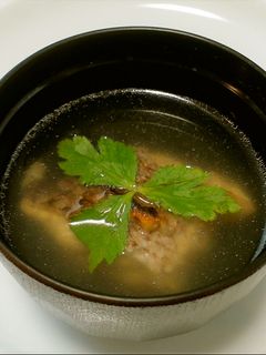 香ばし美味しい!鯛のアラのお吸い物!-レシピのメイン写真