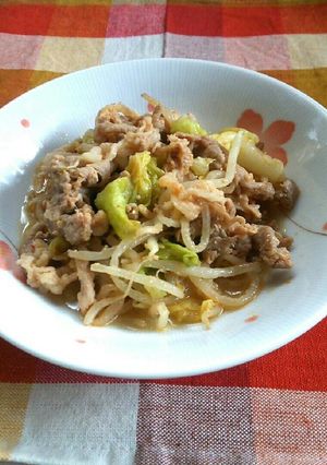 レンジde簡単♡豚肉＆野菜の味噌ピリ辛♪-レシピのメイン写真