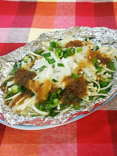 簡単♡えのきdeおろし醤油のホイル焼き♪-レシピのメイン写真