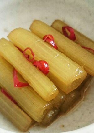 簡単!!ふきのピリ辛煮炊き-レシピのメイン写真