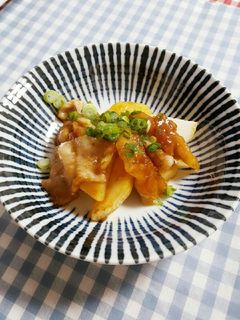 簡単おかず♡豚バラと長芋のスタミナ炒め-レシピのメイン写真