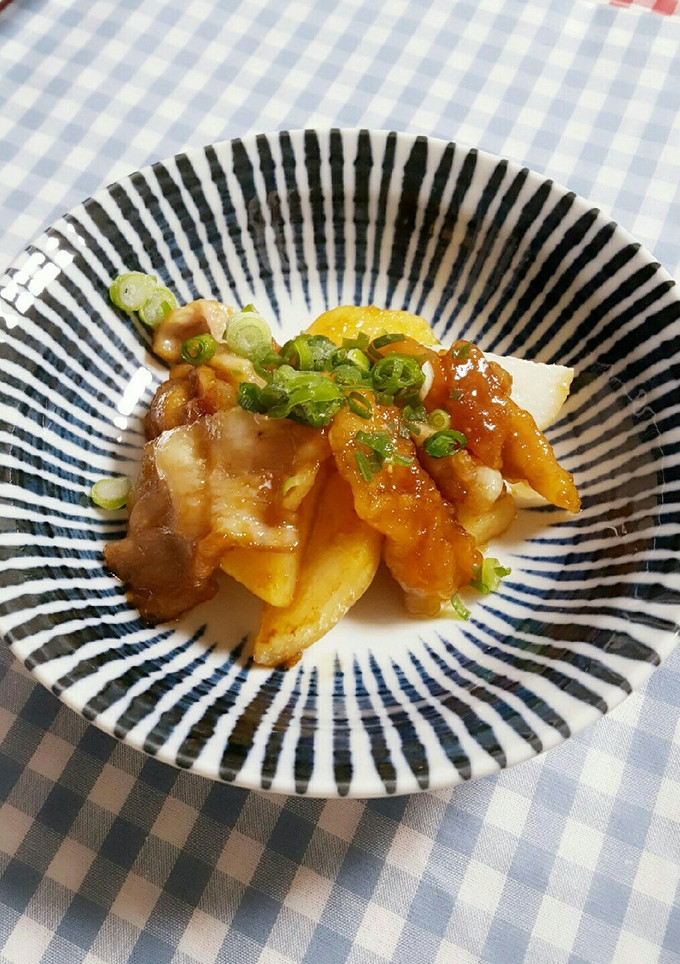 簡単おかず♡豚バラと長芋のスタミナ炒め-レシピのメイン写真