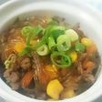 簡単常備菜コーンと春雨で挽き肉のそぼろ煮