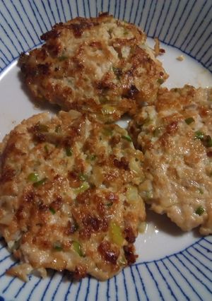 鶏ひき肉と豆腐の小判焼き-レシピのメイン写真