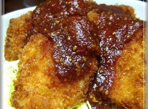 我が家で大人気♪＾＾ソースチキンカツ丼♪-レシピのメイン写真