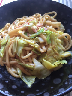 春キャベツのバター醤油うどん⭐︎-レシピのメイン写真