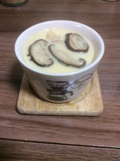 椎茸と鶏肉の茶碗蒸し-レシピのメイン写真