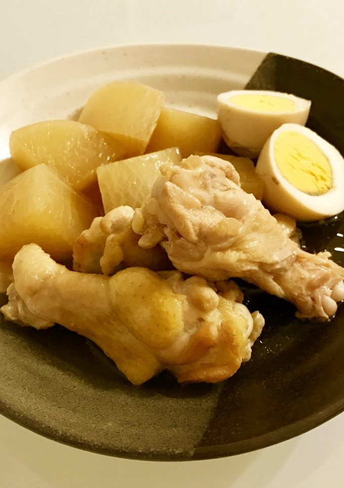 お鍋ひとつ！手羽元とお大根と玉子の煮物♡-レシピのメイン写真