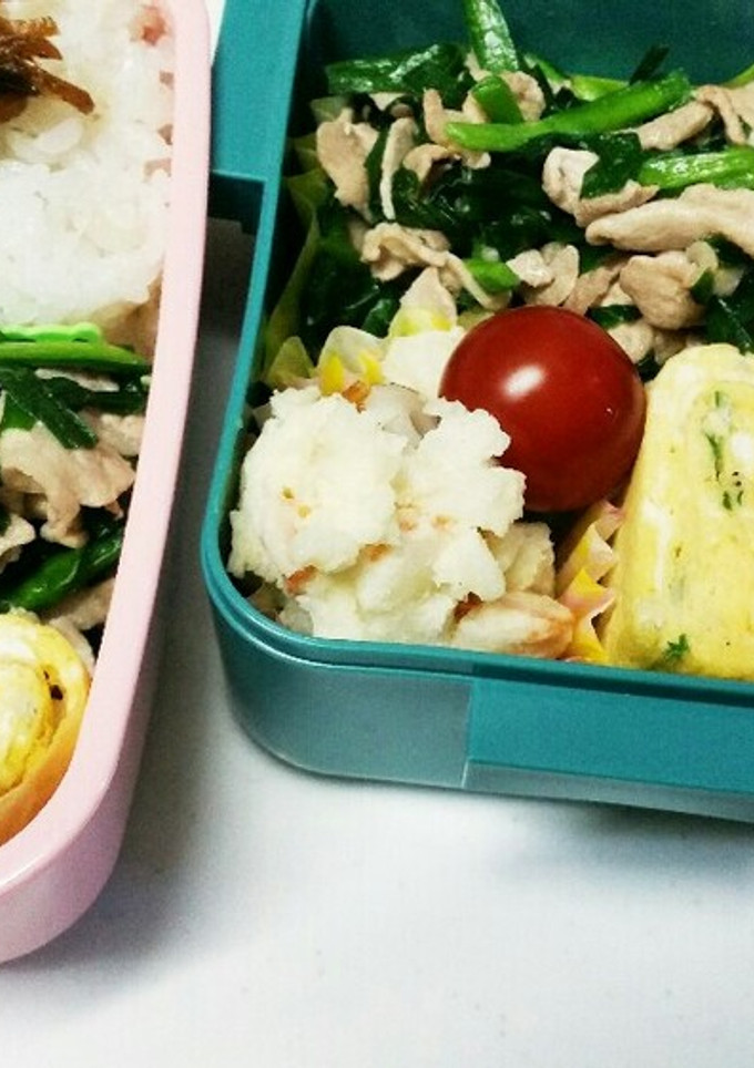 しらすとネギの卵焼き(お弁当)-レシピのメイン写真